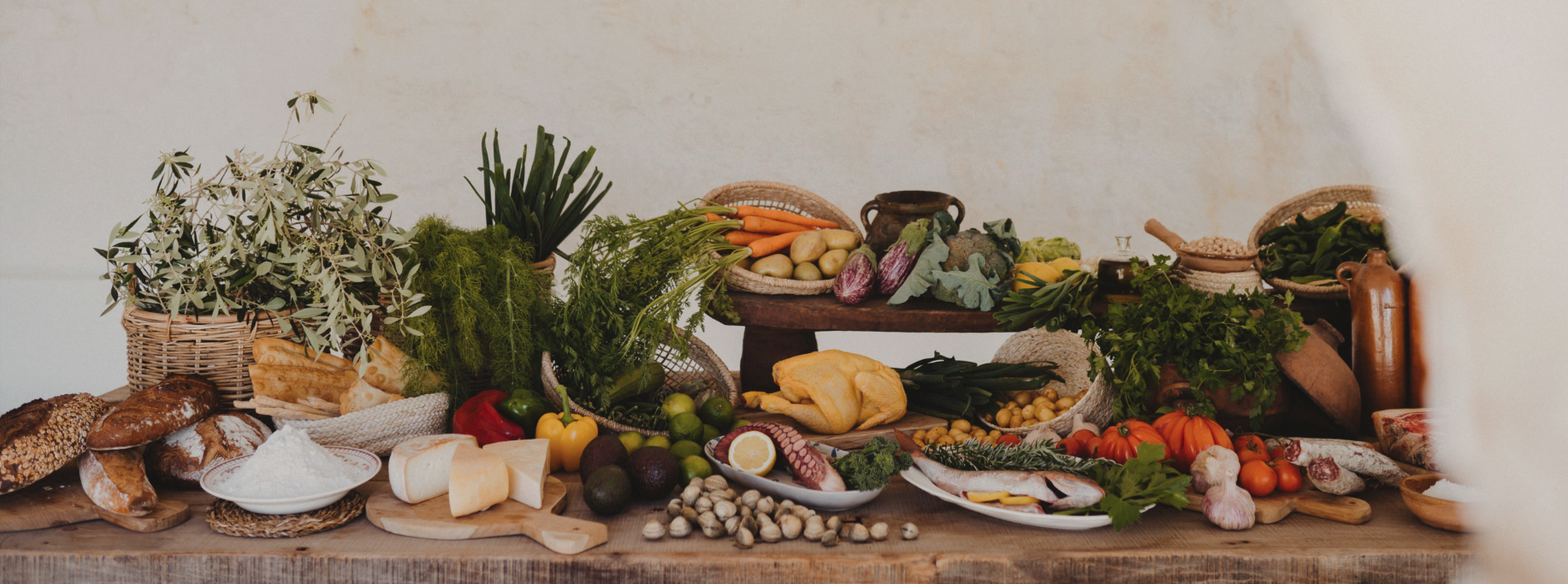 Nonna Bazaar - Banner Vegetables